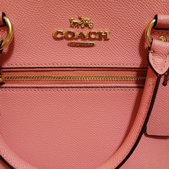 Coach Pink Satchels with Matching Wallet - Picture 8 of 10
